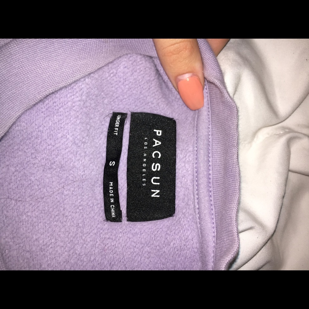 PacSun Lavender Sweatshirt